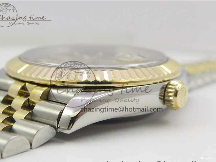 Best Bracelet Dial WWF Stick 126333 Edition 41 Makers YG Jubilee DateJust Wrapped Gold Wrapped SS SS A2836 on YG 0410